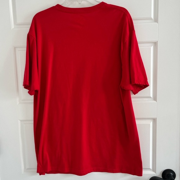 Holiday Time Meowy Christmas Cats and Ribbons Wreath T Shirt Medium (38-40) - Picture 7 of 13